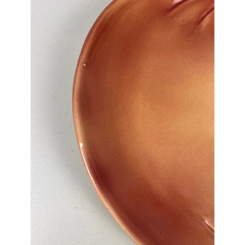 Vintage Portugal Ceramic Apple Plate 13